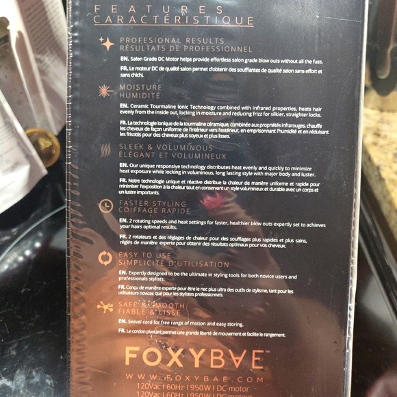 FoxyRae Rose Gold Straightening Brush - Picture 9 of 12